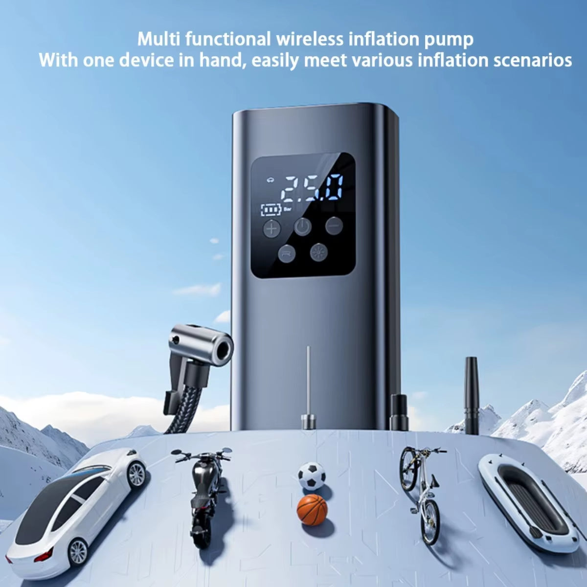 Portable Electric Tire Inflator Pump