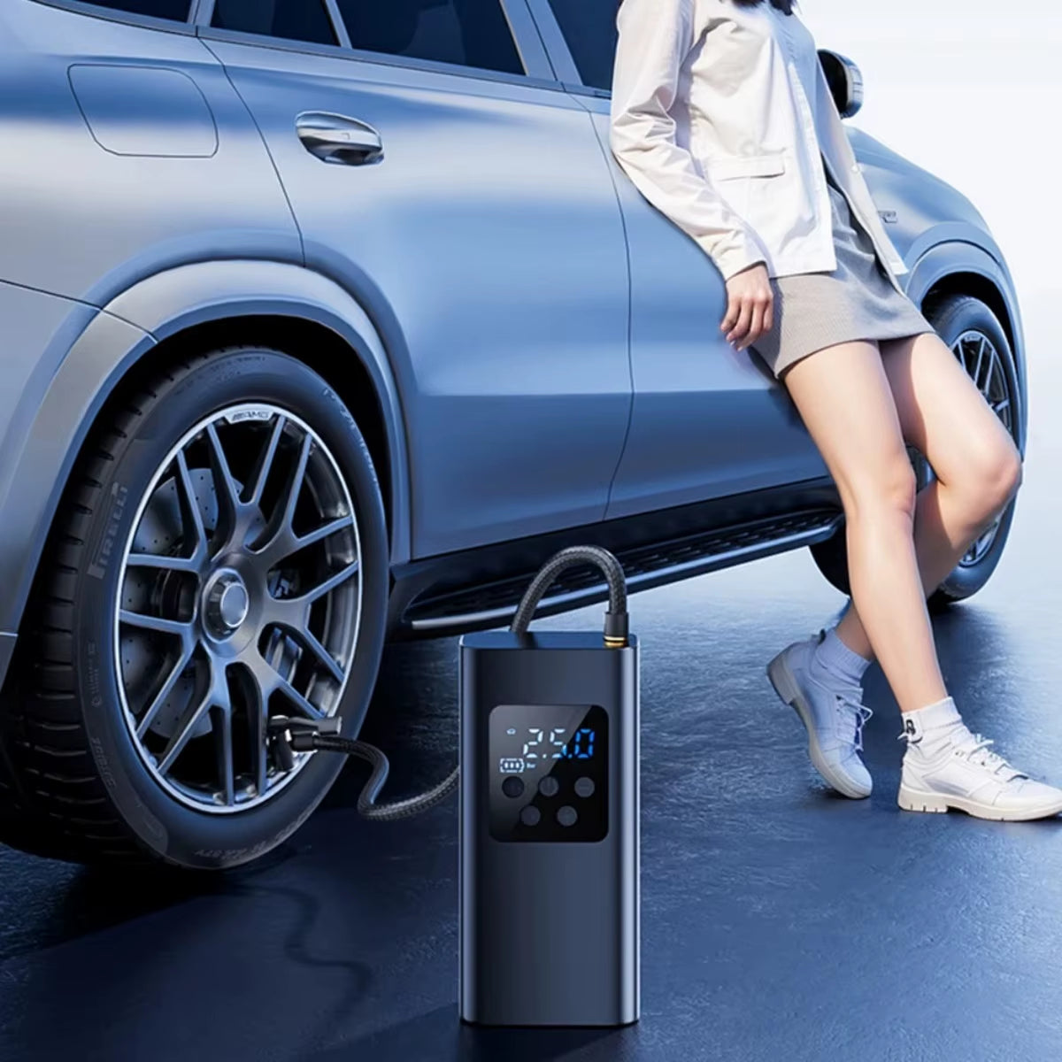 Portable Electric Tire Inflator Pump
