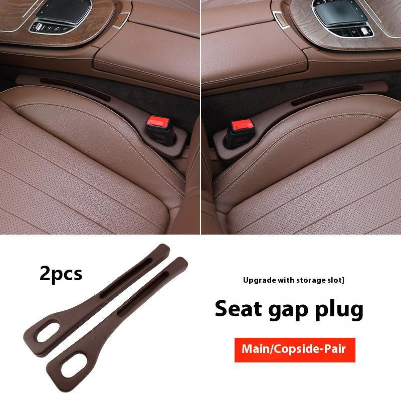 Car Seat Gap Filler (2 Counts), Seat Gap Storage Box, Universal Car Interior Accessories for Stowing & Tidying